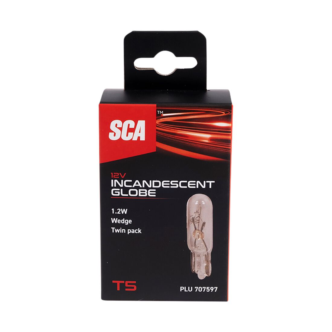SCA Incandescent Globe - T5 12V 1.2W - 2 Pack, , scanz_hi-res