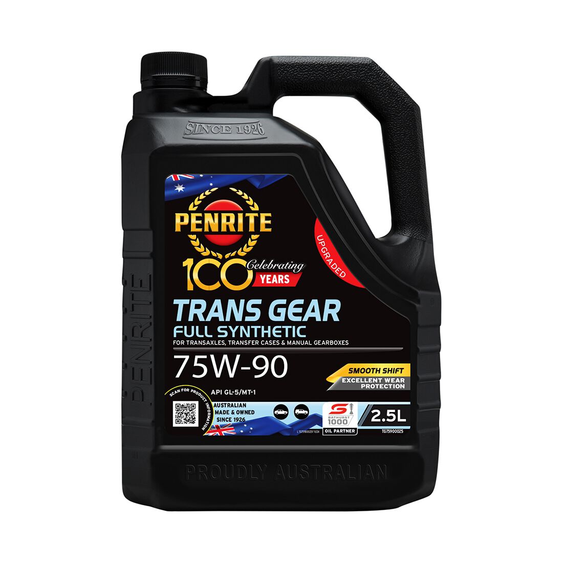 Penrite Trans Gear Oil - 75W-90 2.5 Litre, , scanz_hi-res