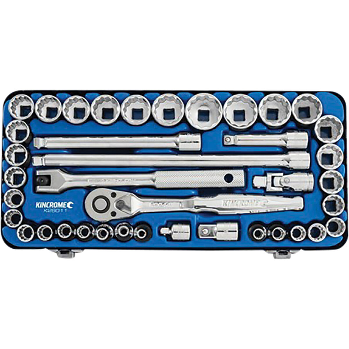 Kincrome Socket Set 3/8" Drive Metric/SAE 39 Piece, , scanz_hi-res