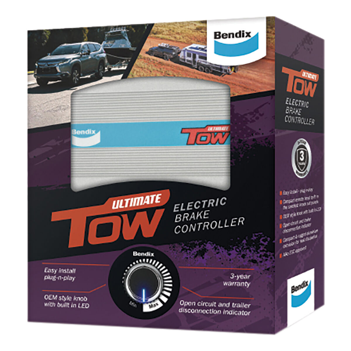 Bendix Ultimate Tow Electric Brake Controller, , scanz_hi-res