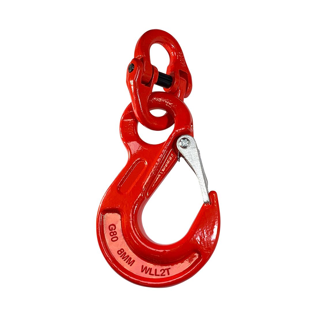 Ridge Ryder Clevis Hook with Safety Latch 8mm 8T 2 Pack, , scanz_hi-res