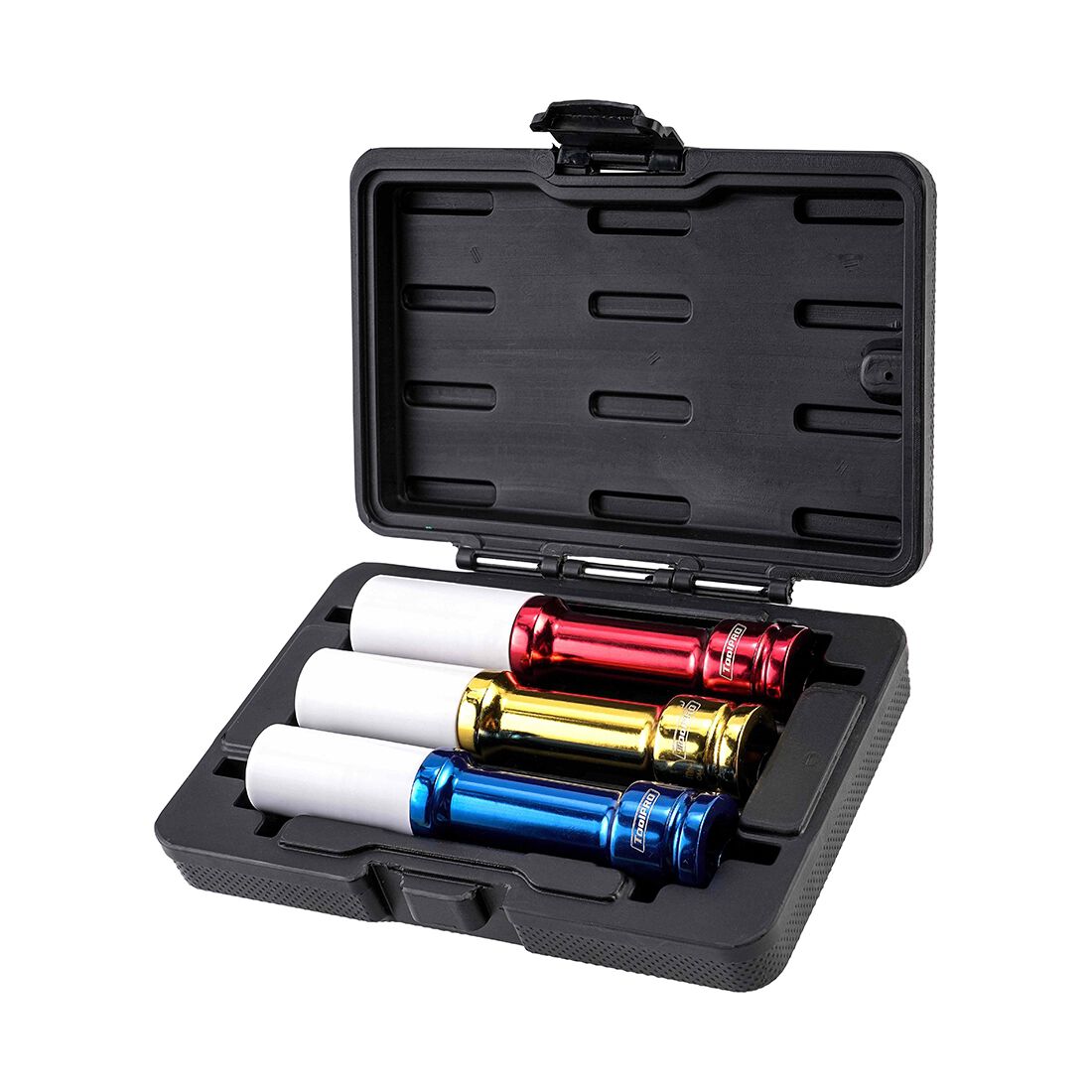 ToolPRO Impact Extra-Long Wheel Nut Socket Set 1/2" Drive Metric 3 Piece, , scanz_hi-res