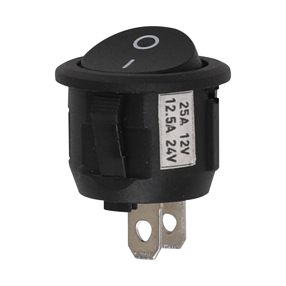 SCA Rocker Switch Round - 12/24V, On/Off, Plastic, , scanz_hi-res