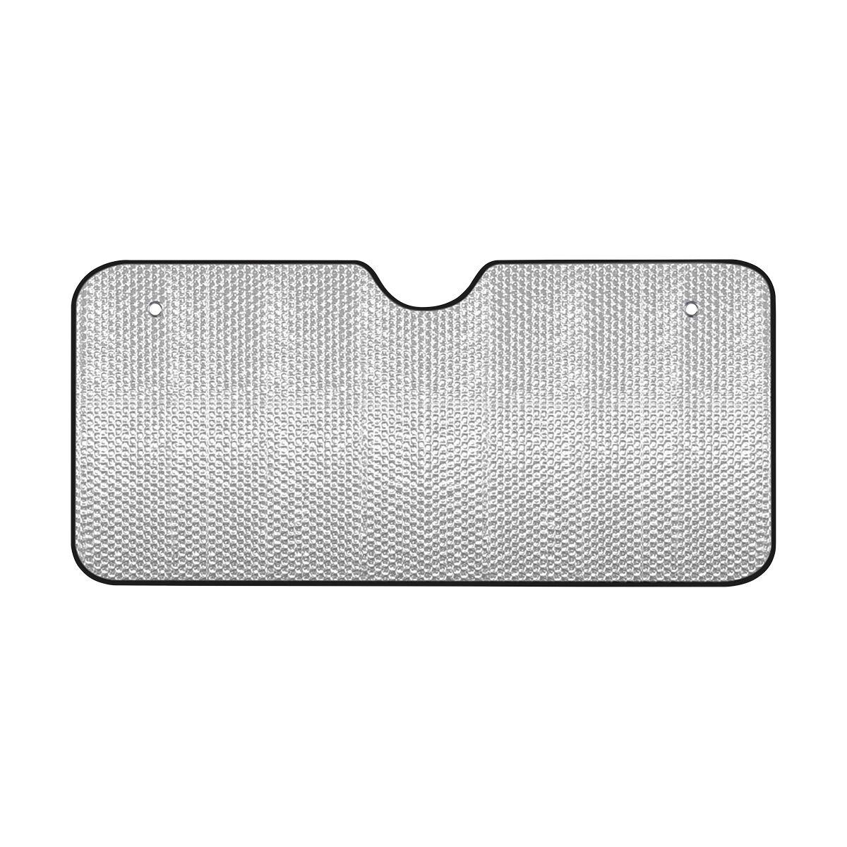 SCA Large Bubble Front Sunshade Matt Silver Accordion, , scanz_hi-res