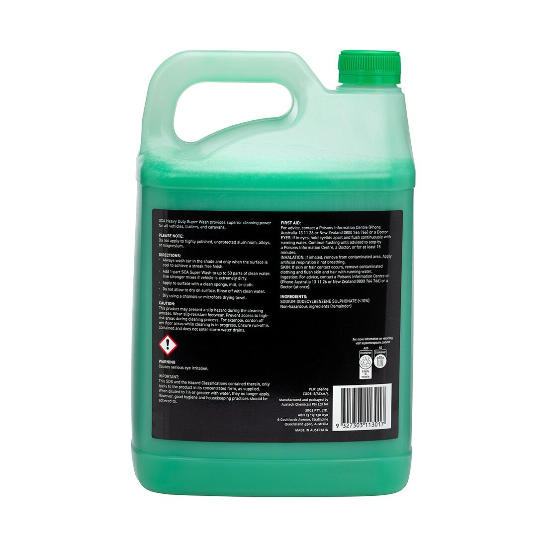 SCA Heavy Duty Superwash 5 Litre, , scanz_hi-res