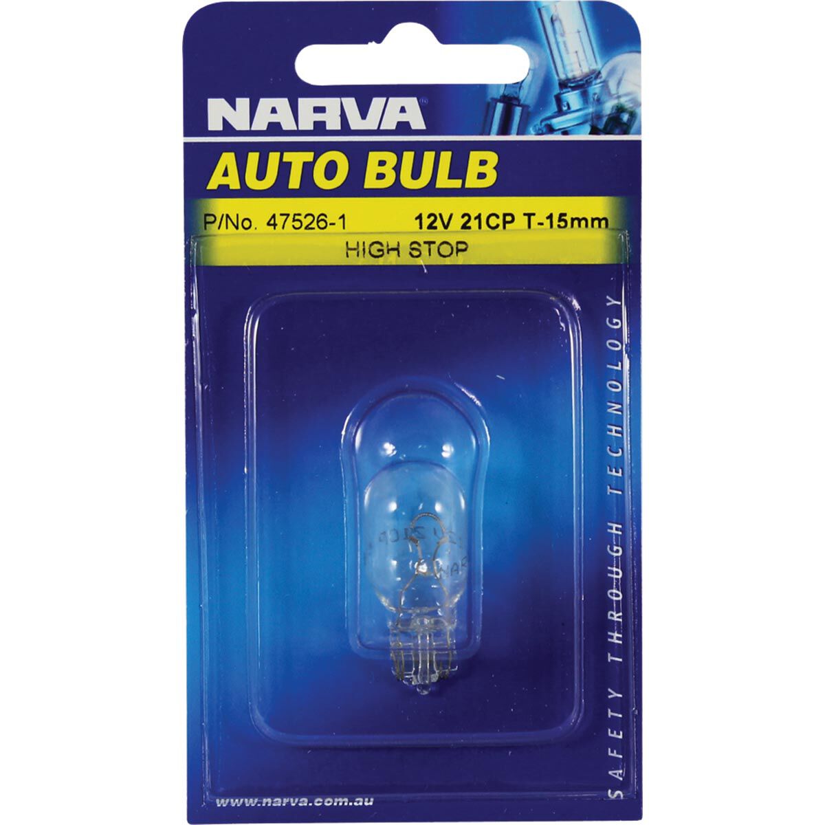 Narva Bulb - 12V, 21CP, T-15mm, , scanz_hi-res