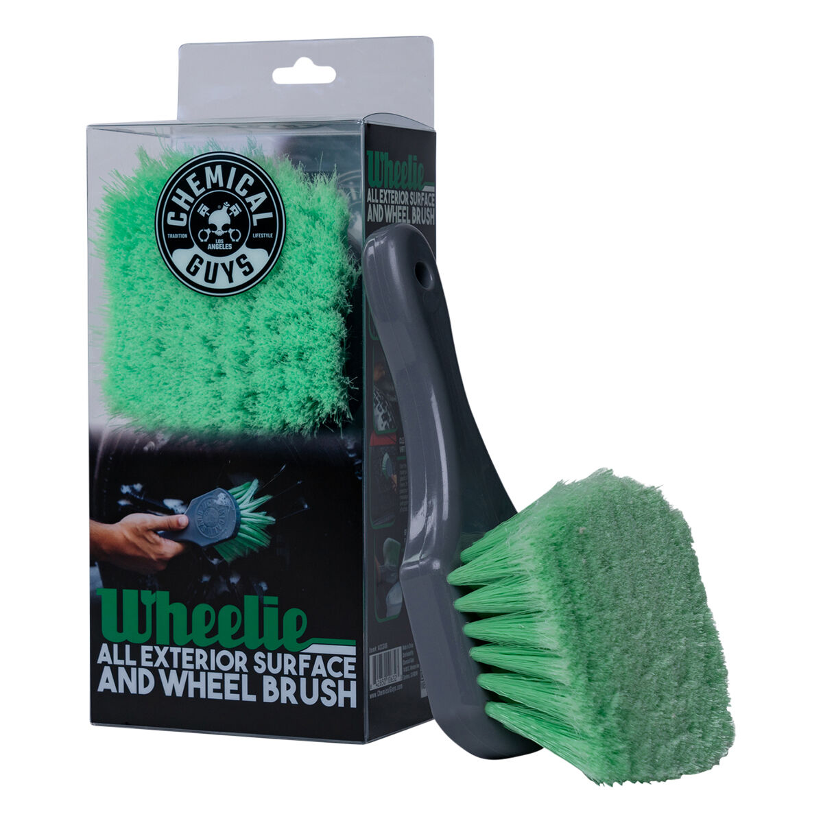 Chemical Guys Wheelie All Exterior Surface & Wheel Brush, , scanz_hi-res
