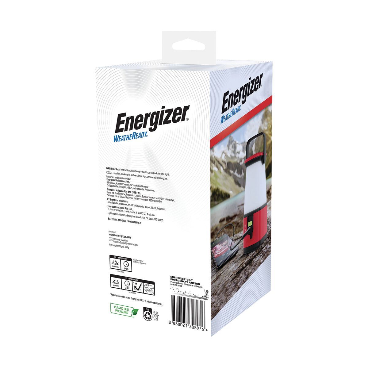 Energizer 360&deg; 500 Lumens Lantern, , scanz_hi-res
