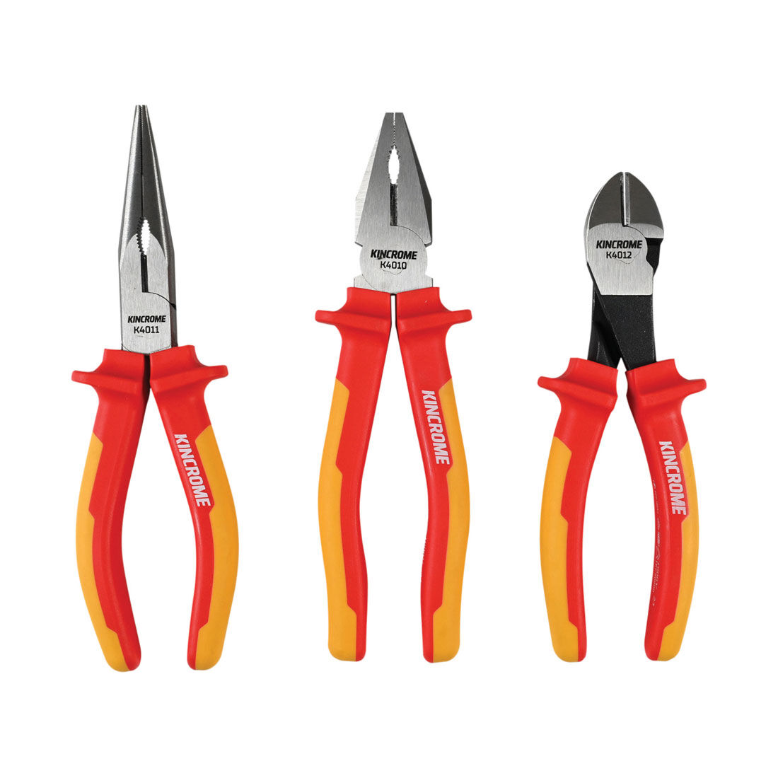 Kincrome Plier Set 3 Piece VDE, , scanz_hi-res