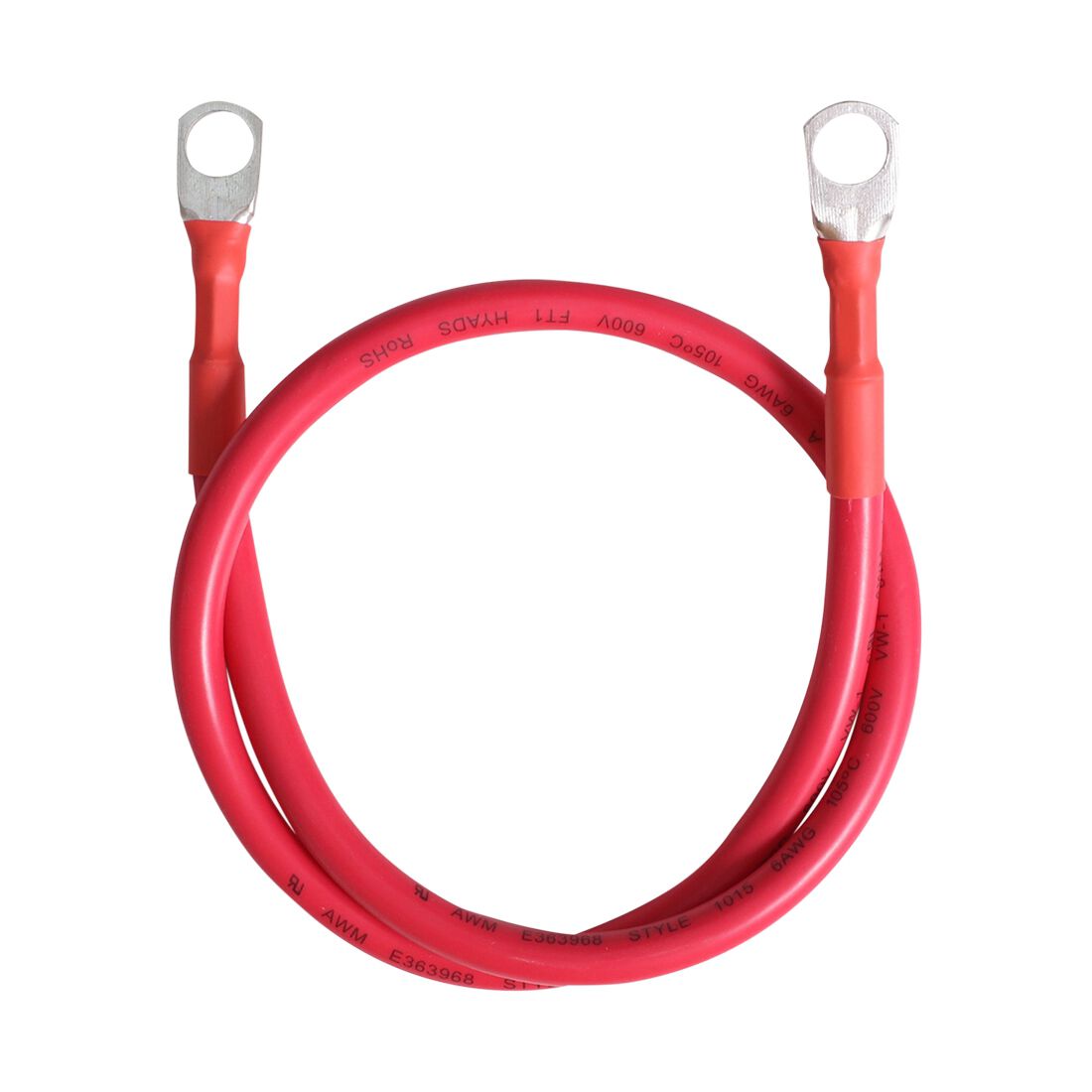 Renogy ANL Fuse Cable 6AWG 600mm Double Ring Terminal, , scanz_hi-res