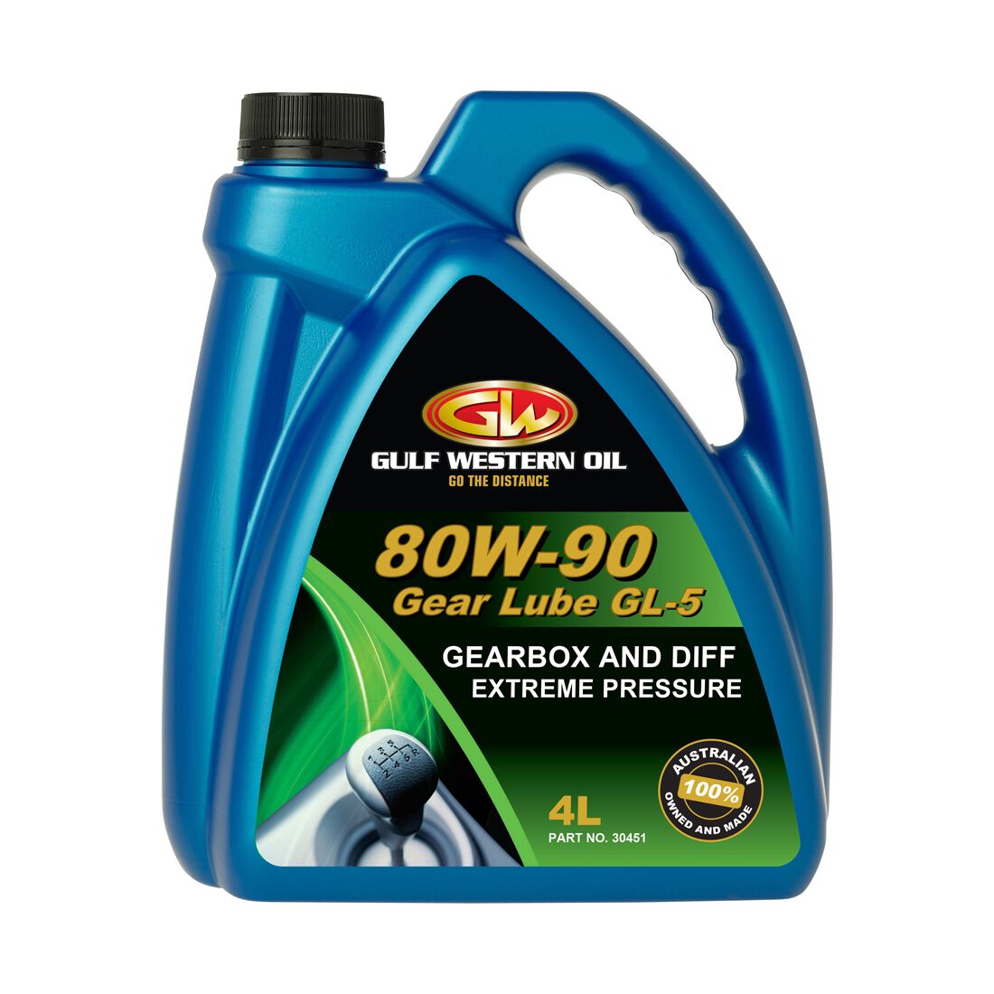 Gulf Western Gear Oil - 80W-90, 4 Litre, , scanz_hi-res