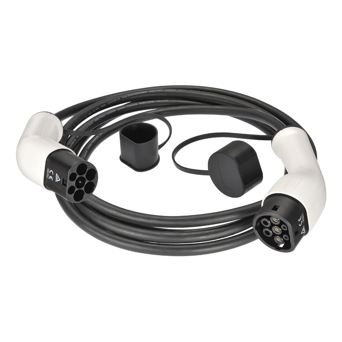 Projecta Electric Vehicle Charging Cable 1-Phase Type 2 Inlet To Type 2 Outlet, , scanz_hi-res