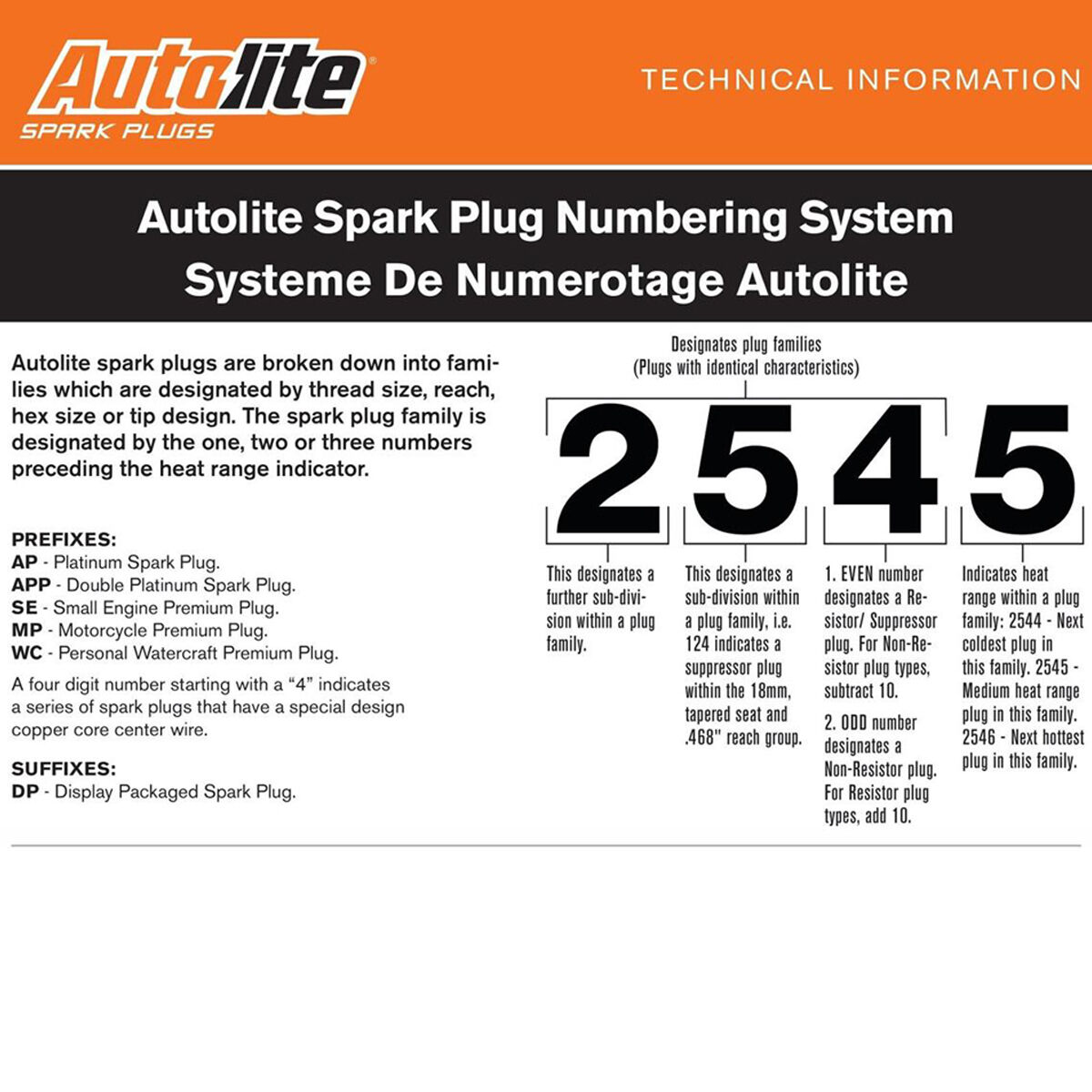 Autolite Double Platinum Spark Plug APP104DP2 2 Pack, , scanz_hi-res