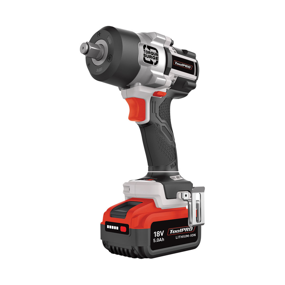 ToolPRO 18V Brushless 1/2" 700Nm Impact Wrench Kit 5.0Ah, , scanz_hi-res