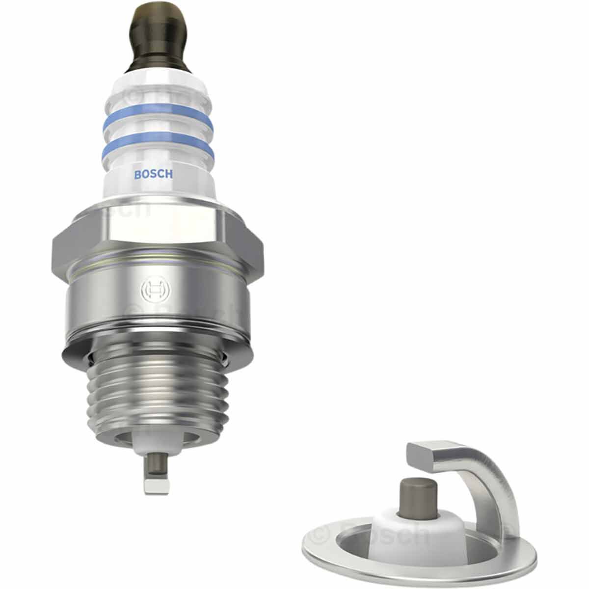 Bosch Spark Plug Single WSR6F, , scanz_hi-res
