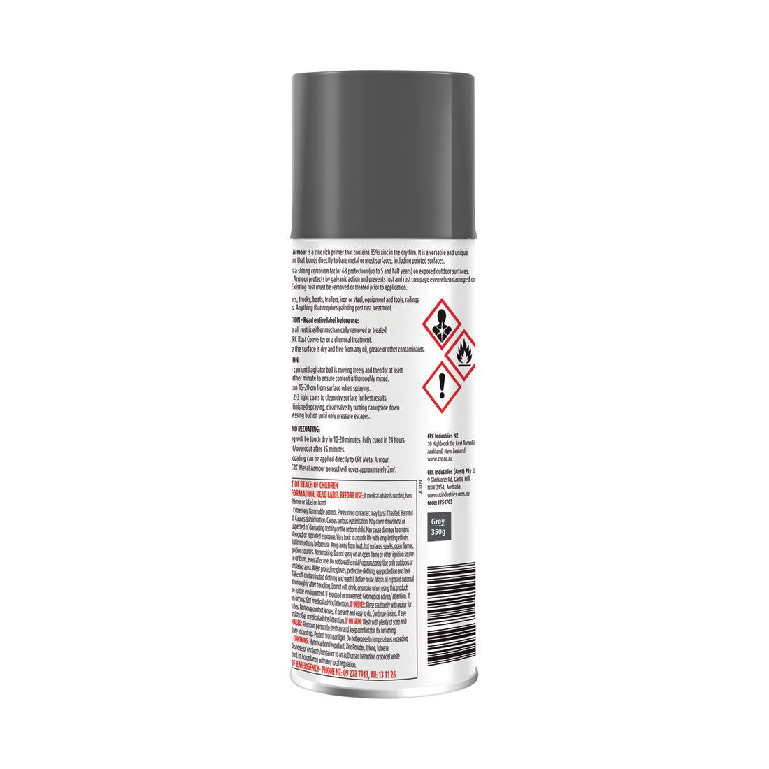 CRC Metal Armour 350g, , scanz_hi-res