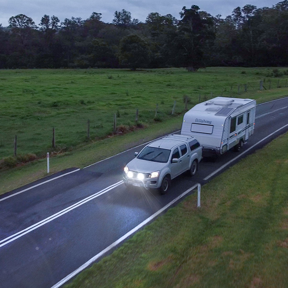 Ridge Ryder LED Driving Light Kit w/ harness - 224mm 135W, , scanz_hi-res