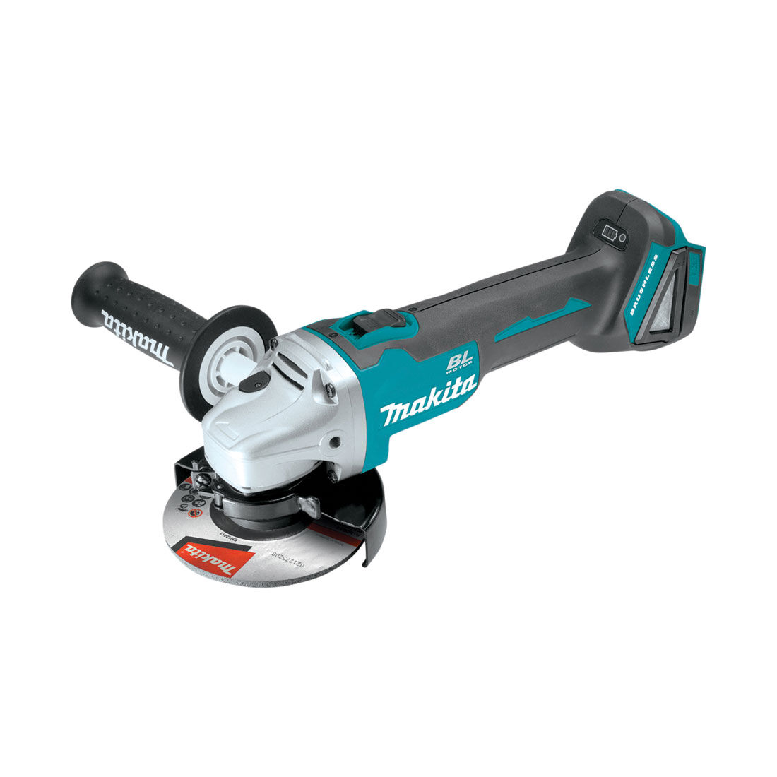 Makita 18V Brushless Slide Switch Angle Grinder (Skin Only) - DGA504Z, , scanz_hi-res