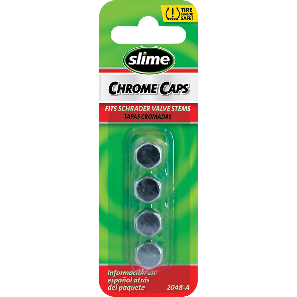 Valve Caps - Chrome, 4 Piece, , scanz_hi-res