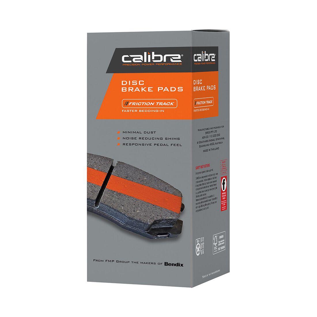 Calibre Disc Brake Pads DB1149CAL, , scanz_hi-res