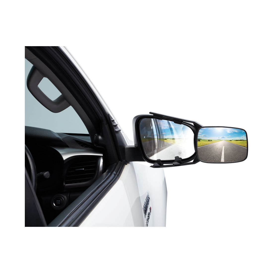 Ridge Ryder Quick Fit Single Towing Mirror, , scanz_hi-res