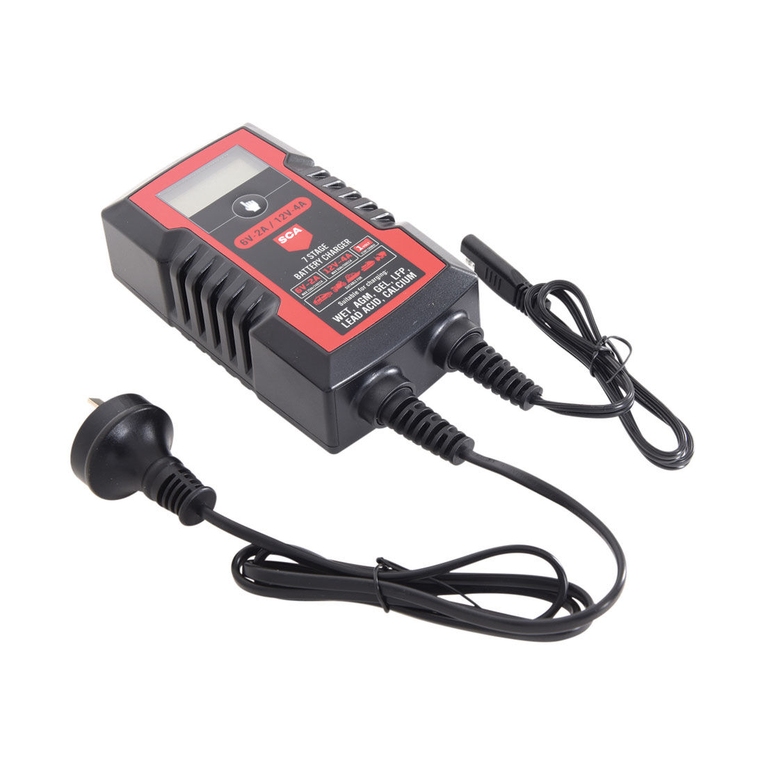SCA 7 Stage Battery Charger 6/12V 2/4 Amp, , scanz_hi-res
