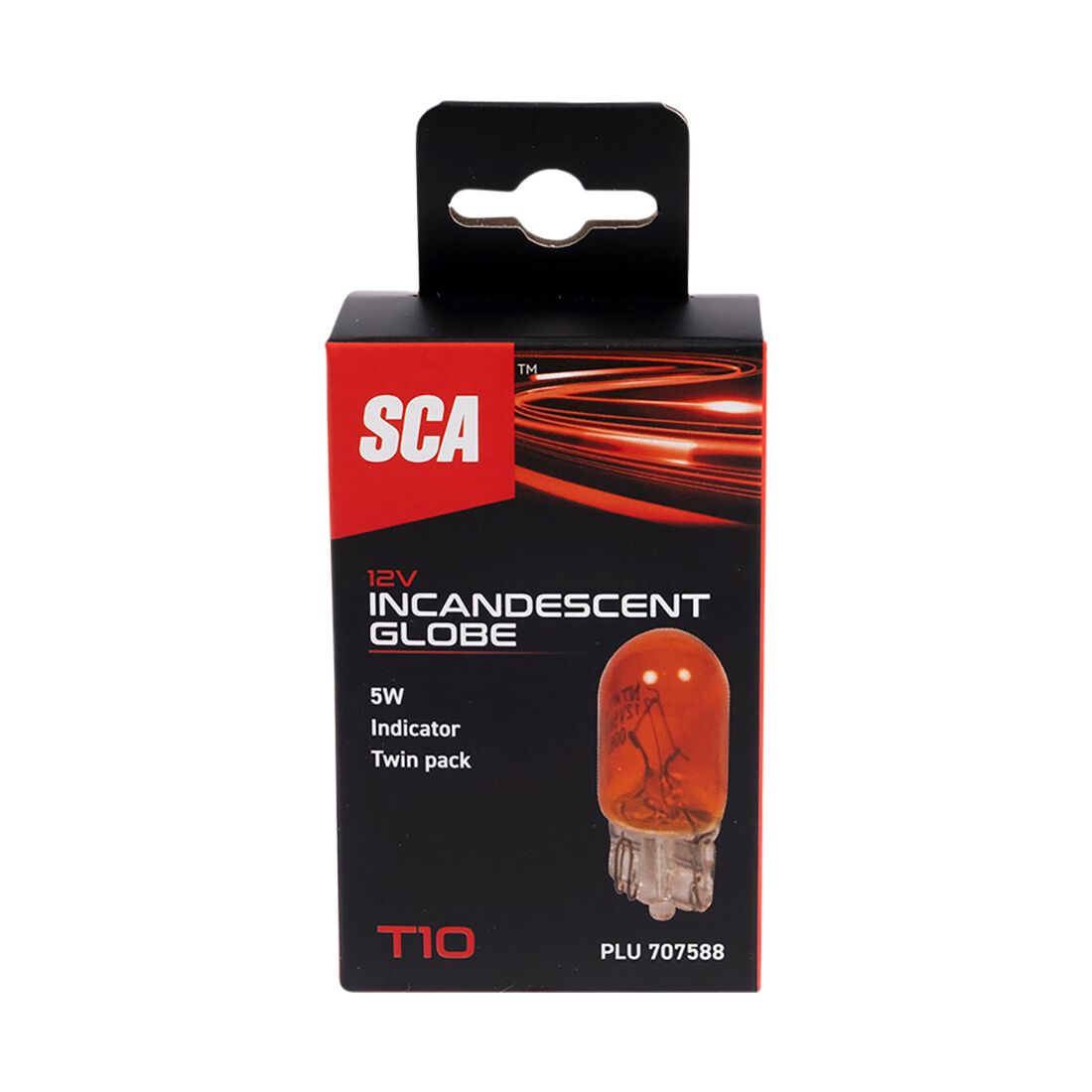 SCA Incandescent Globe T10 12V 5W 2 Pack, , scanz_hi-res