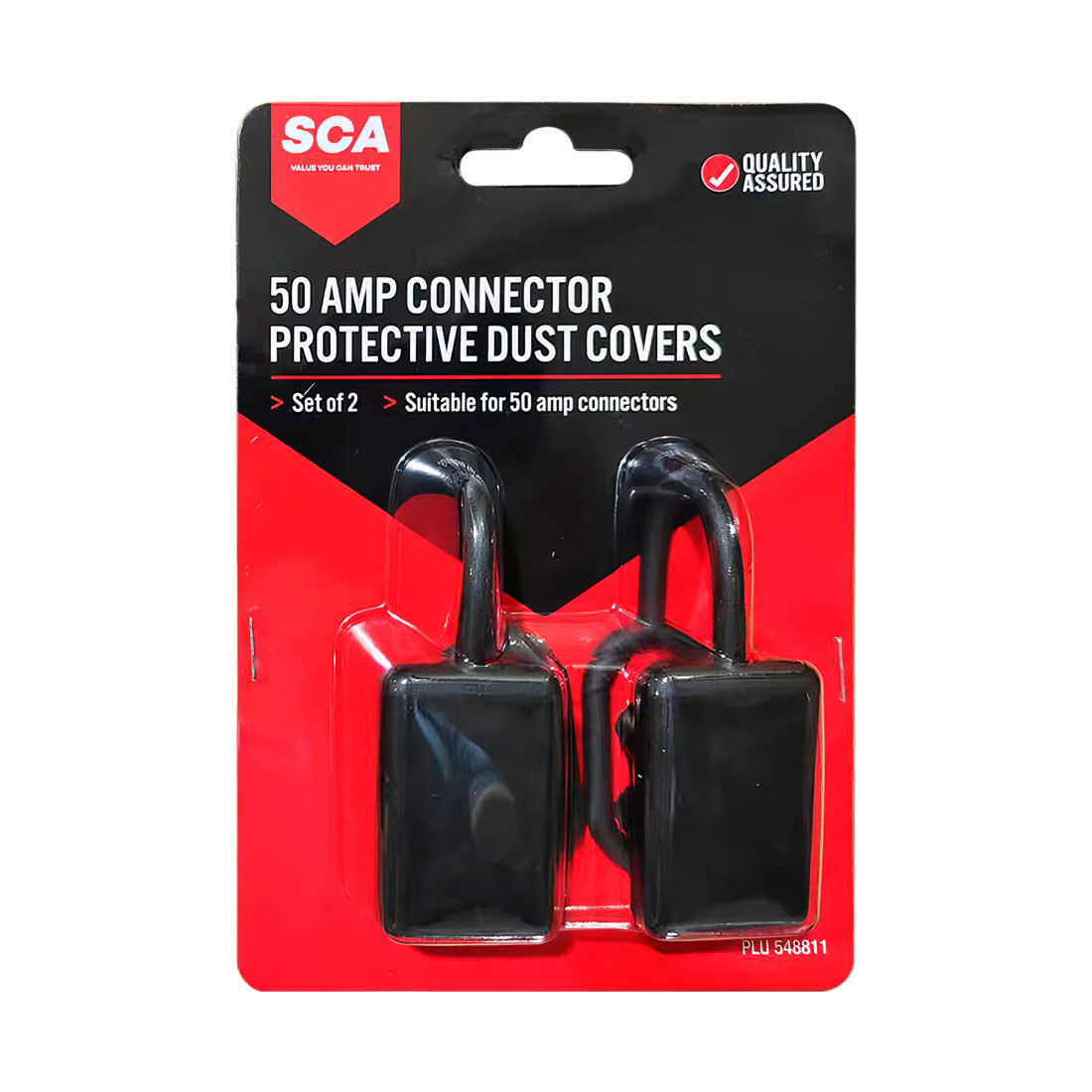 SCA 50 AMP Connector Dust Covers - 2 Pack, , scanz_hi-res
