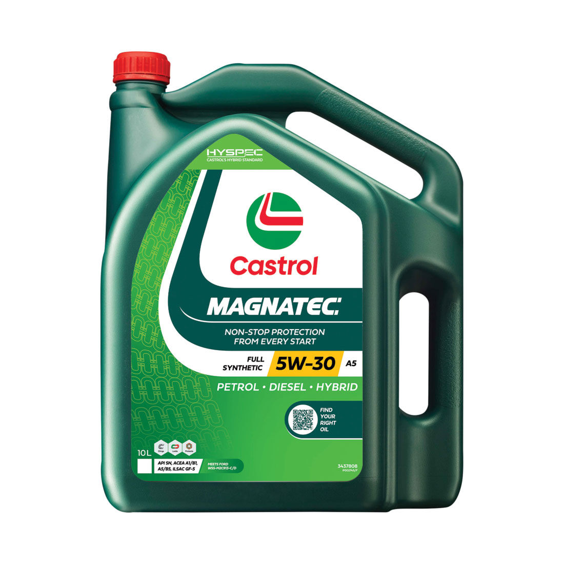 Castrol MAGNATEC Engine Oil 5W-30 A5 10 Litre, , scanz_hi-res