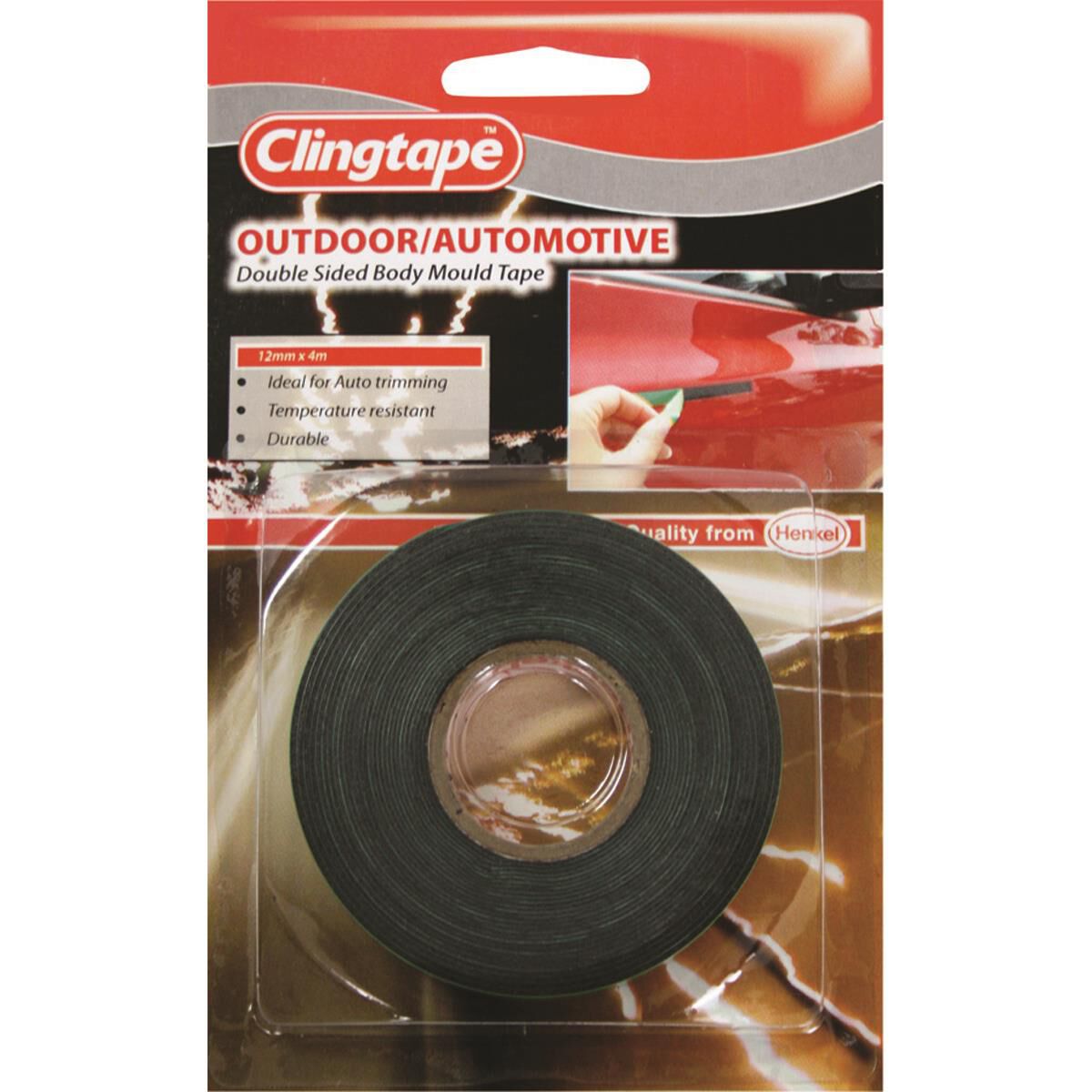 Clingtape Body Moulding Tape - 12mm x 4m, , scanz_hi-res