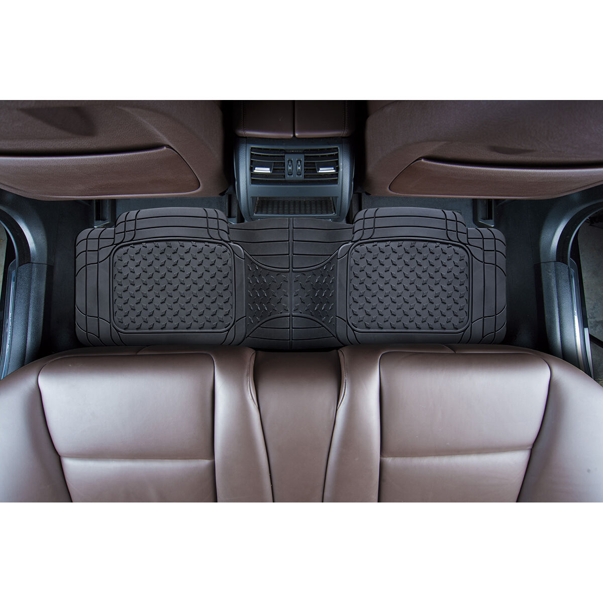 SCA PVC Car Floor Mat - Single Rear, Black, , scanz_hi-res