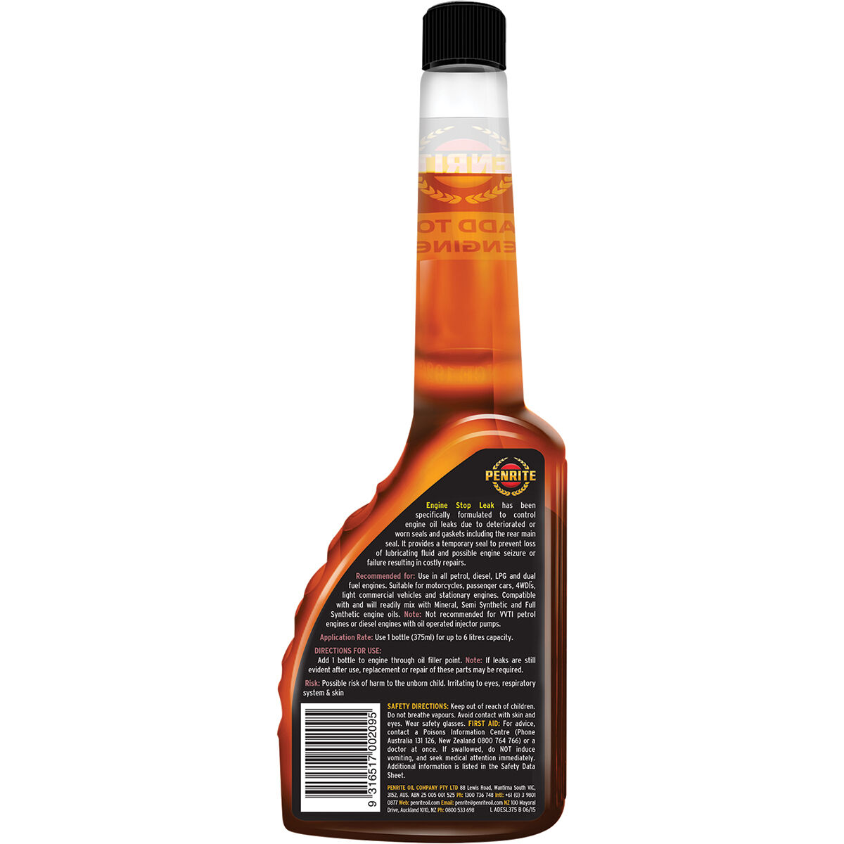 Penrite Engine Oil Stop Leak 375mL, , scanz_hi-res
