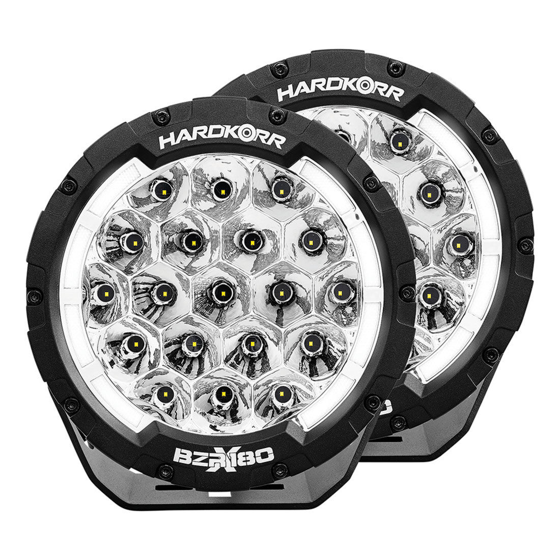 Hardkorr LED Driving Lights BZR-X 7in, , scanz_hi-res