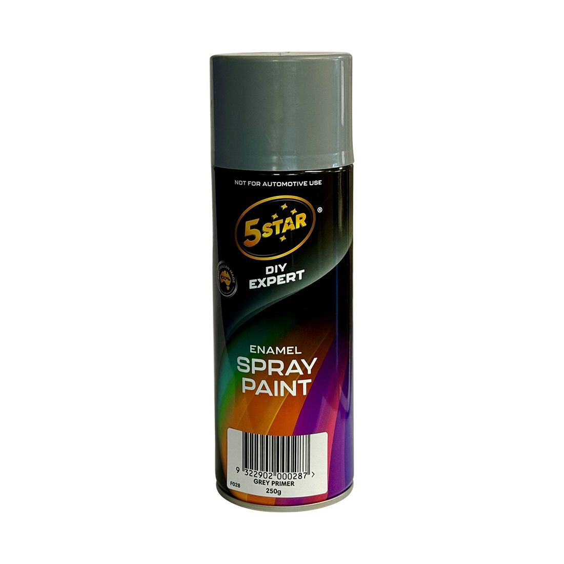 5 Star Enamel Spray Paint Grey Primer 250g, , scanz_hi-res