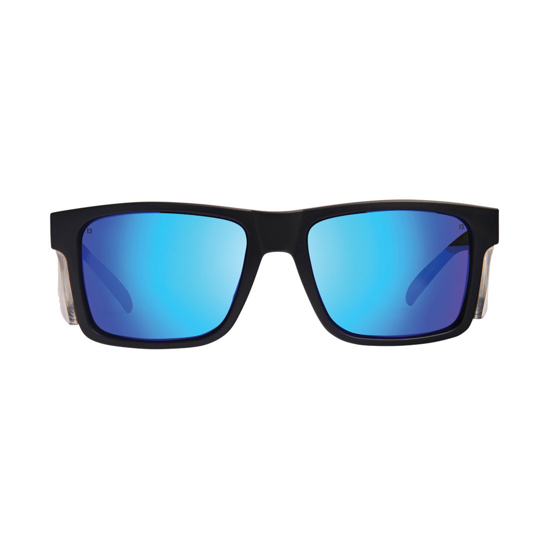 LOST Sunglasses Mechanic Safety Mirror Polarised Matt Black Blue, , scanz_hi-res