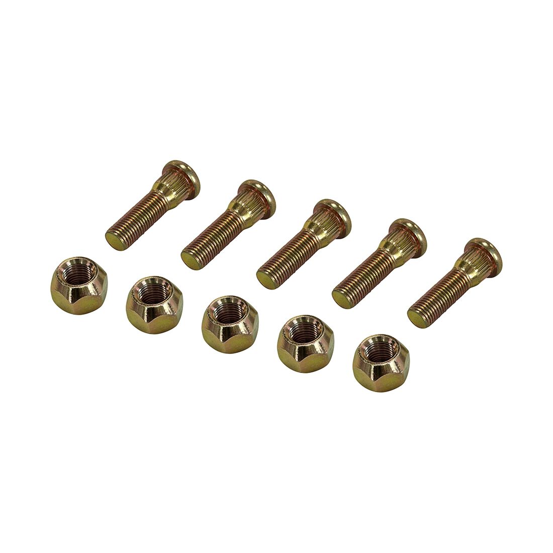 SCA Trailer Wheel Stud and Nut 7/16 Inch 5 Piece Set, , scanz_hi-res