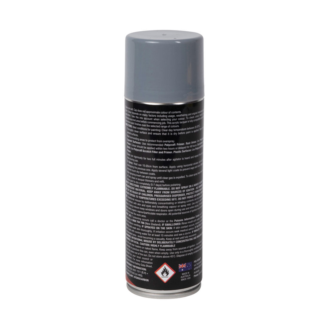 Polycraft Touch Up Paint Grey Primer - DS106 150g, , scanz_hi-res
