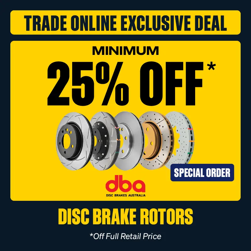 Trade Online Exclusive Deals - Minimum 25% OFF DBA Disc Brake Rotors