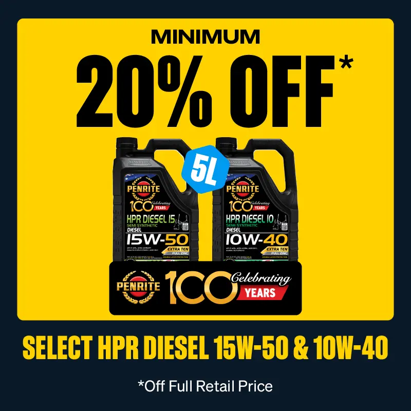 Minimum 20% OFF Select HPR Diesel