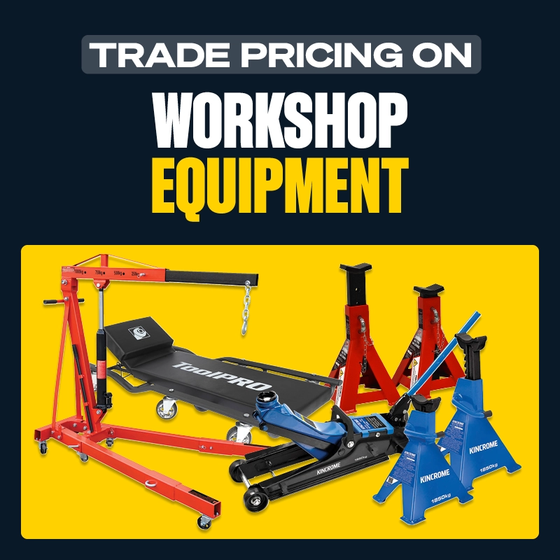 Trade Pricing on Workshop Equipment