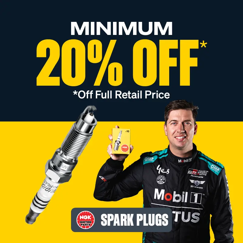 Minimum 20% OFF NGK Spark Plugs