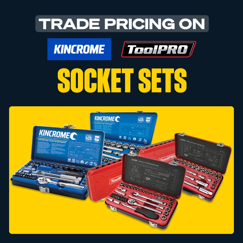 Trade Pricing on Kincrome & ToolPRO Socket Sets