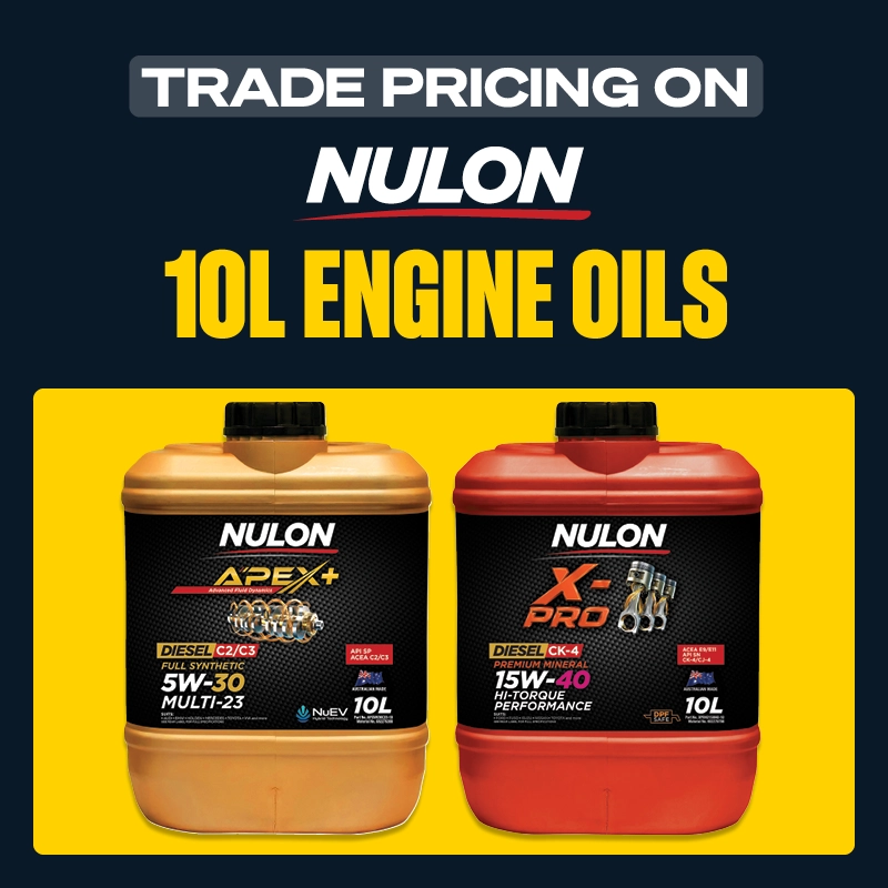 Trade Pricing on Nulon 10L Engine Oils