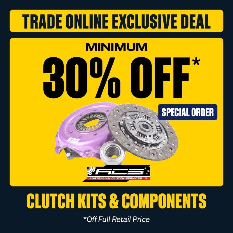 Trade Online Exclusive Deal - Minimum 30% OFF ACS Clutch Kits & Components 
