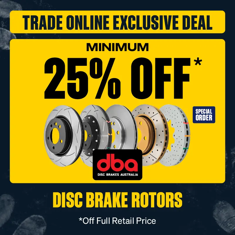 Trade Online Exclusive Deals - Minimum 25% OFF DBA Disc Brake Rotors