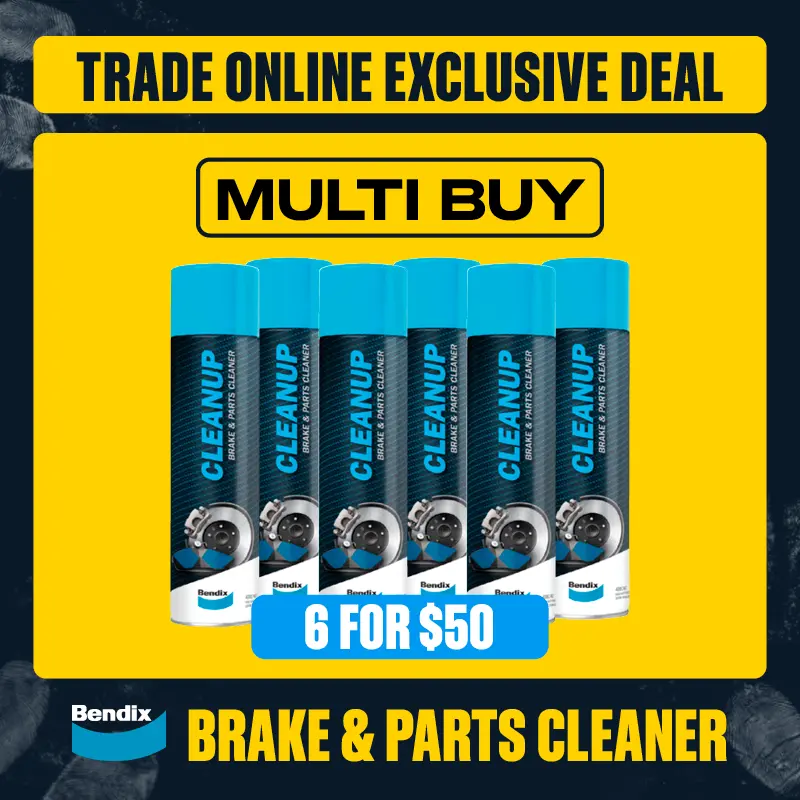 Trade Online Exclusive Deals -6 for $50 Bendix Brake and Part Cleaner