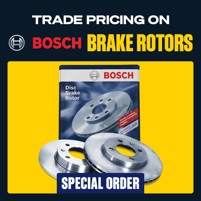 Trade Pricing on Bosch Brake Rotors