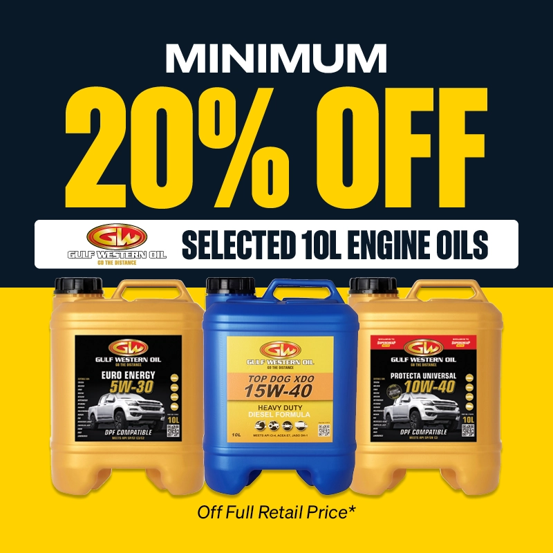 Min 30% OFF Selected 10L Nulon Apex+ Engine Oils