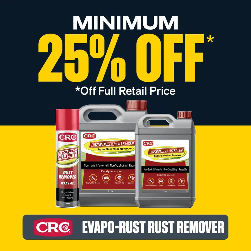 Minimum 25% OFF CRC Evapo-Rust Rust Remover