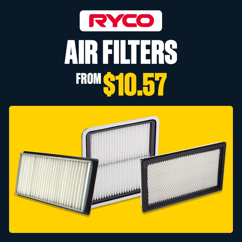 Ryco Air Filters from $9.12
